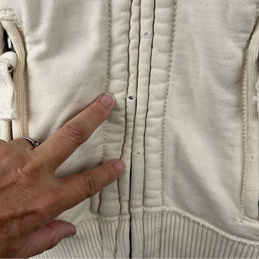 Vintage American Eagle Men’s Zip-Up Thick Thermal Lined Jacket sz M Y2K - Picture 7 of 14